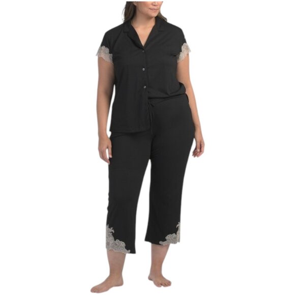 Natori Other - NATORI Plus 2pc Luxe Shangri La Pajama Set